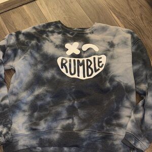 Crew neck Tie-Dye Rumble Sweatshirt